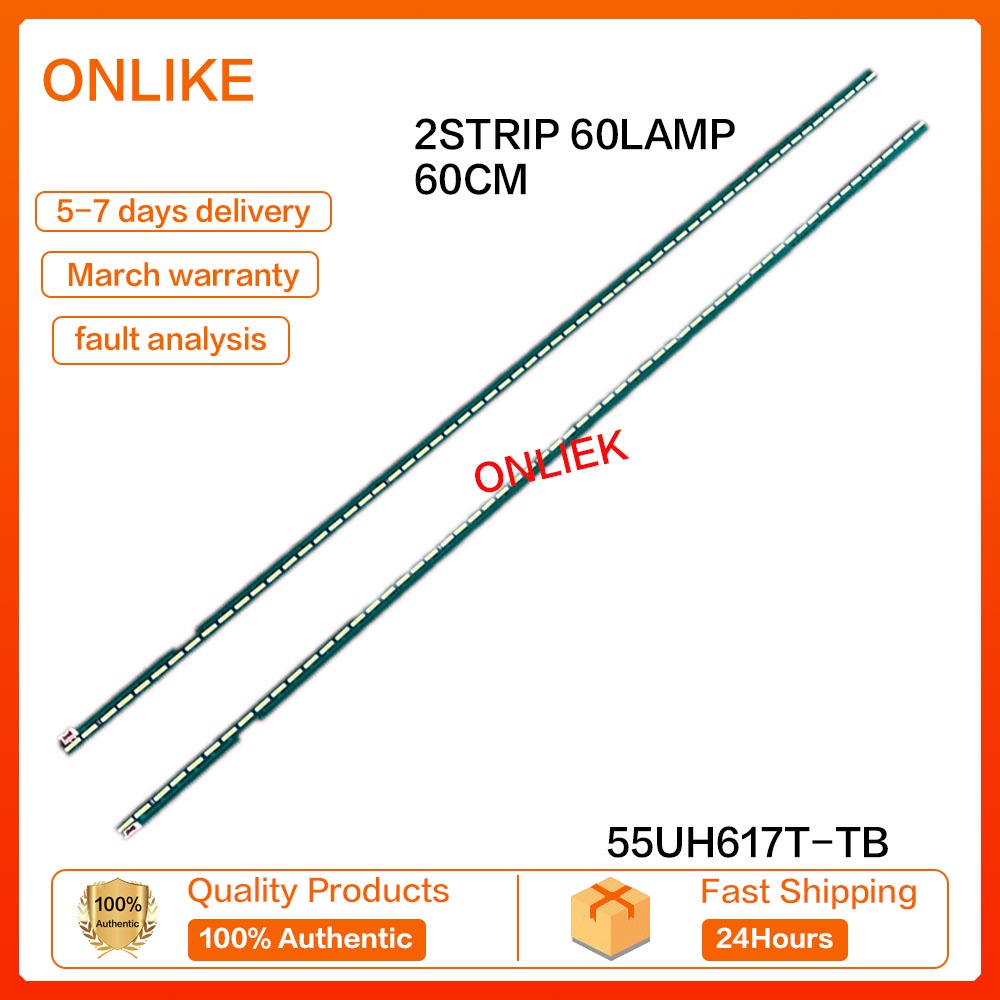 (NEW 1 SET) LG 55" LED 55UH617T-TB / 55UH617T / 55UH615T-TB / 55UH615TB / 55LH600T TV BACKLIGHT 55UH617 55UH615 55LH600 Harga  35 Ringgit*Penghantaran Percuma