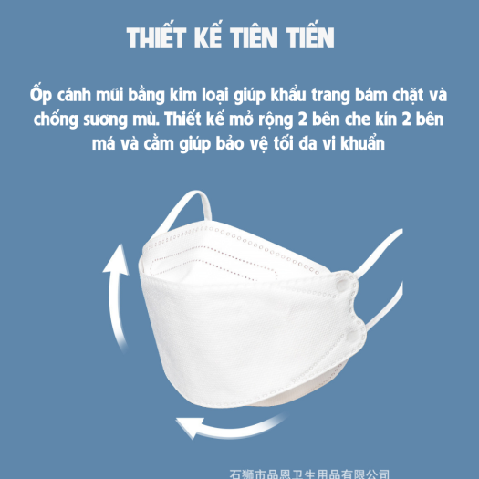 Khẩu trang KF94 công nghệ Hàn Quốc chính hãng Xuân Dương thiết kê tiên tiến 4 lớp bảo vệ kháng khuẩn tuyệt đối bảo vệ bạn và gia đình-anchi mart