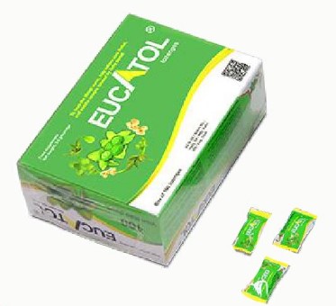 Viên kẹo ngậm thảo dược eucatol boston
