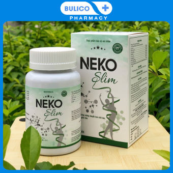 Viên giảm cân Neko Slim chính hãng lọ 60 viên giúp giảm cân cấp tốc, giảm béo giảm mỡ bụng nhanh an toàn - Bulico Pharmacy