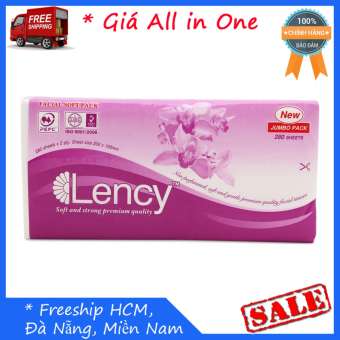 Khăn giấy lụa Lency 280 tờ (2 lớp)