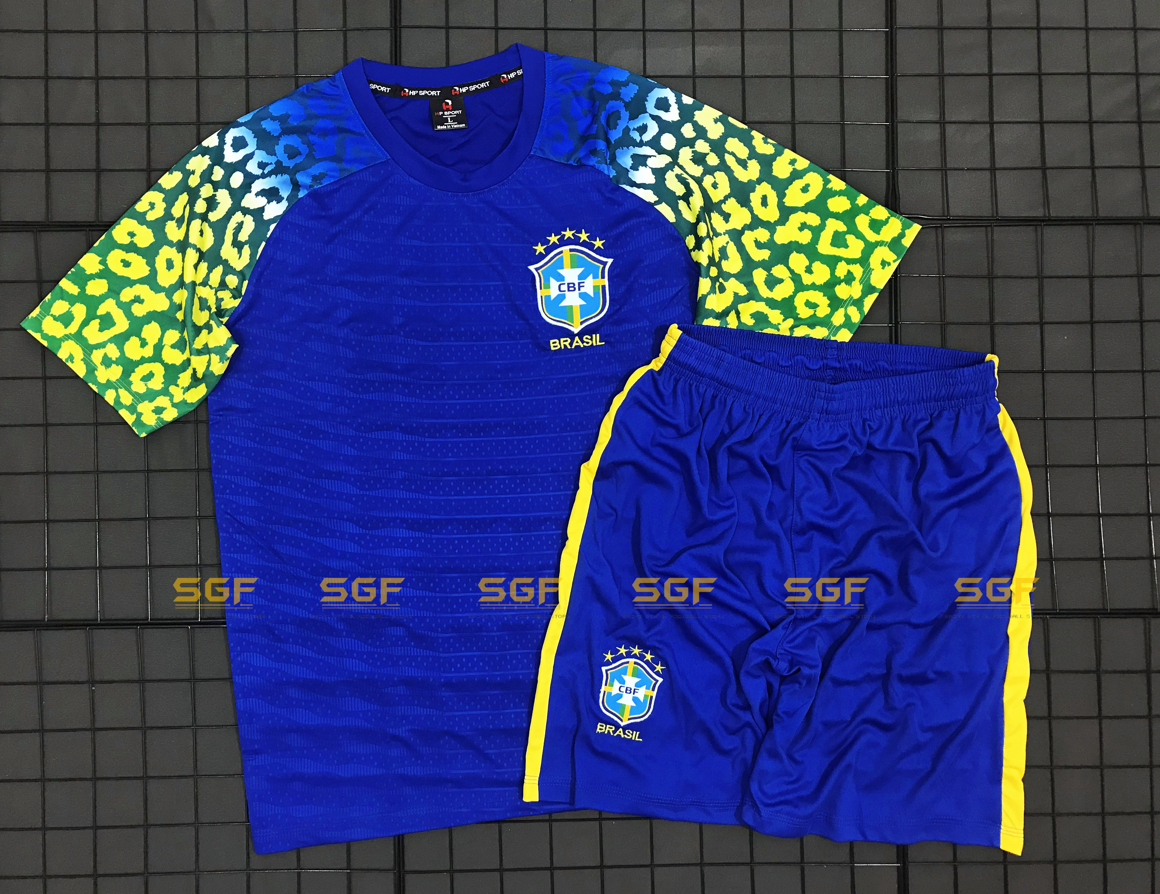 [HCM]Quần Áo Bóng Đá BRAXIN xanh sân khách 2023