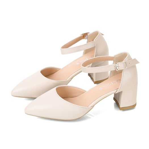 ▪❦  Giày Cao Gót Mũi Nhọn Phối Dây SANDAL Cao 5cm (kèm video hàng đẹp) A8