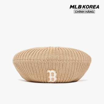 MLB - Nón beret tròn Knit 3ACB3803N-43BGD