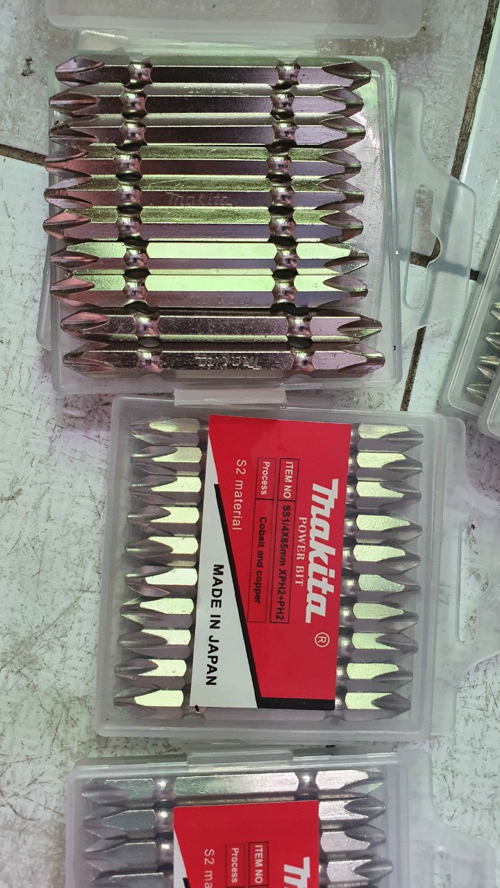 Đầu bắn vít bake makita ss1\4x65mm