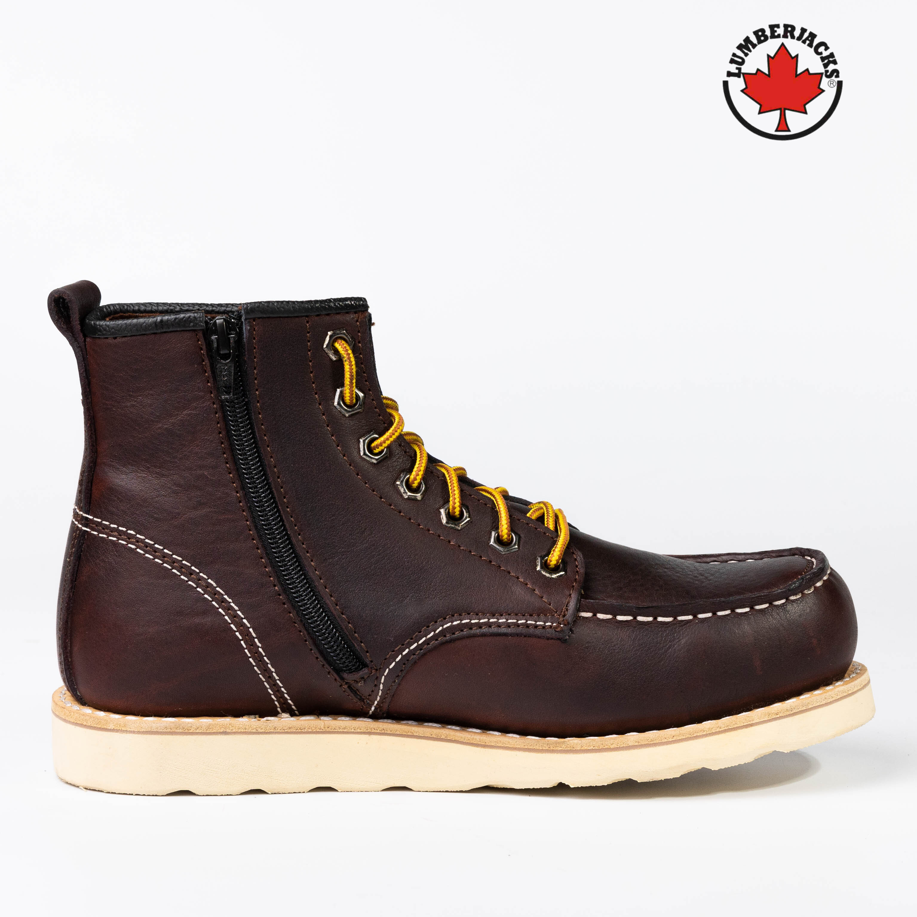 Lumberjacks High Cut Moc Toe Boot 91593 Lumberjack Moc Boots Tall