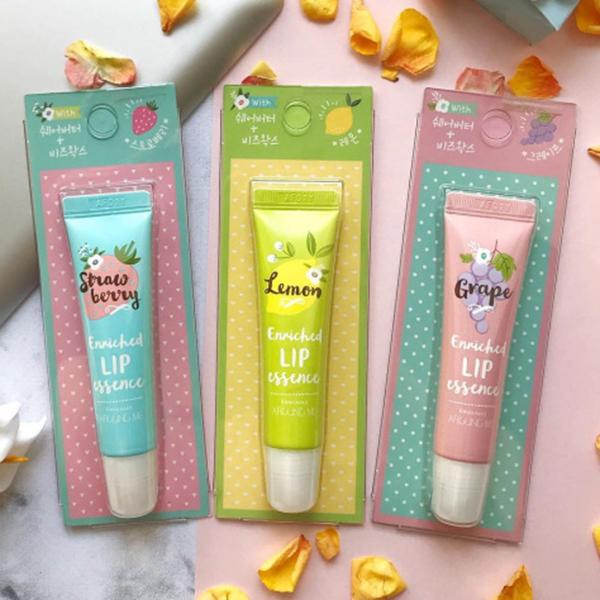 Son Dưỡng Môi Không Màu Dưỡng Ẩm và Chống Nhăn Môi Around Me Enriched Lip Essence Hàn Quốc 8.7g