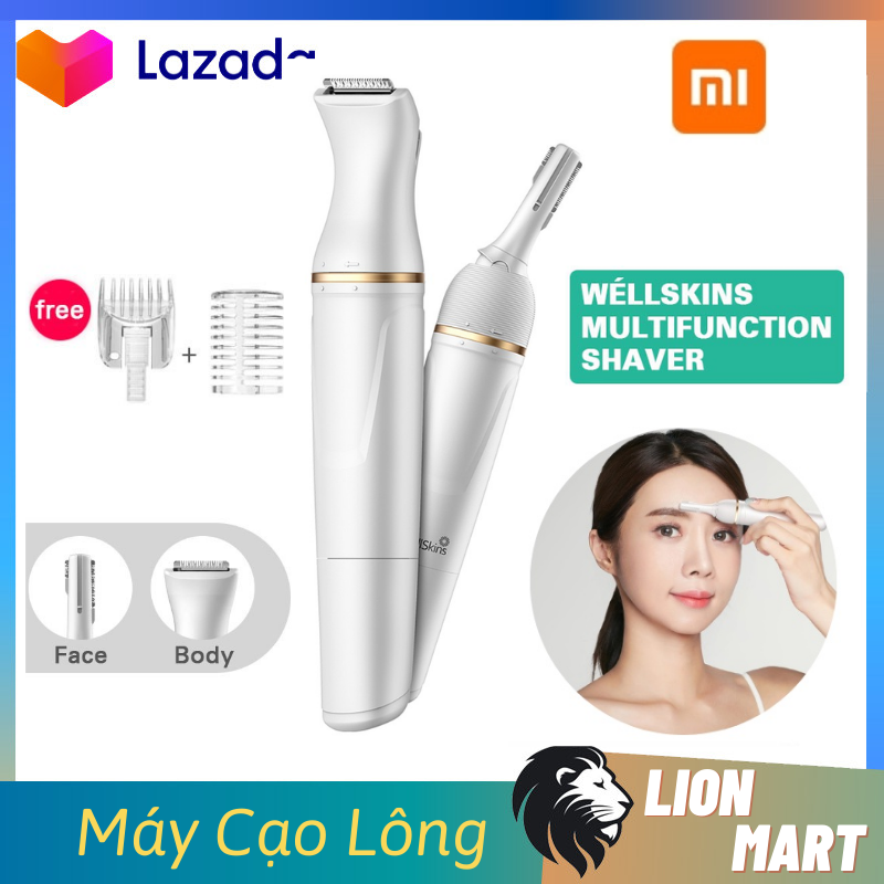 Máy cạo lông đan năng xiaomi wx tm01 máy cạo lông toàn thân , cạo lông mày , cắt tỉa lông mũi hiệu quả