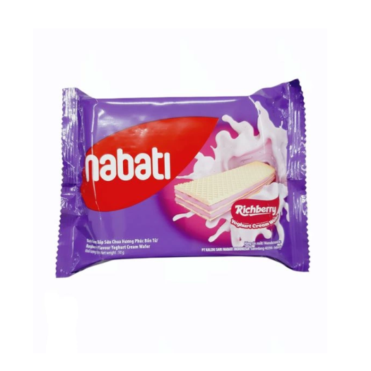 Bánh Nabati, bánh kem xốp vị phô mai/ socola/ sữa chua việt quất (gói 50g) | bánh kẹo Mẹ Bill
