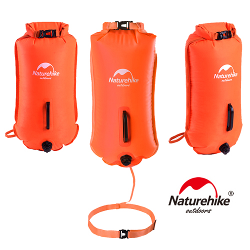 Túi khô bơm hơi kết hợp làm phao bơi NatureHike NH17S001-G 28L