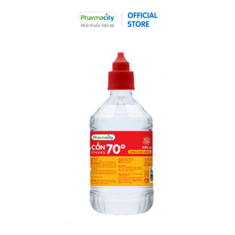 Cồn Sát Khuẩn 70 độ Pharmacity (500ml)