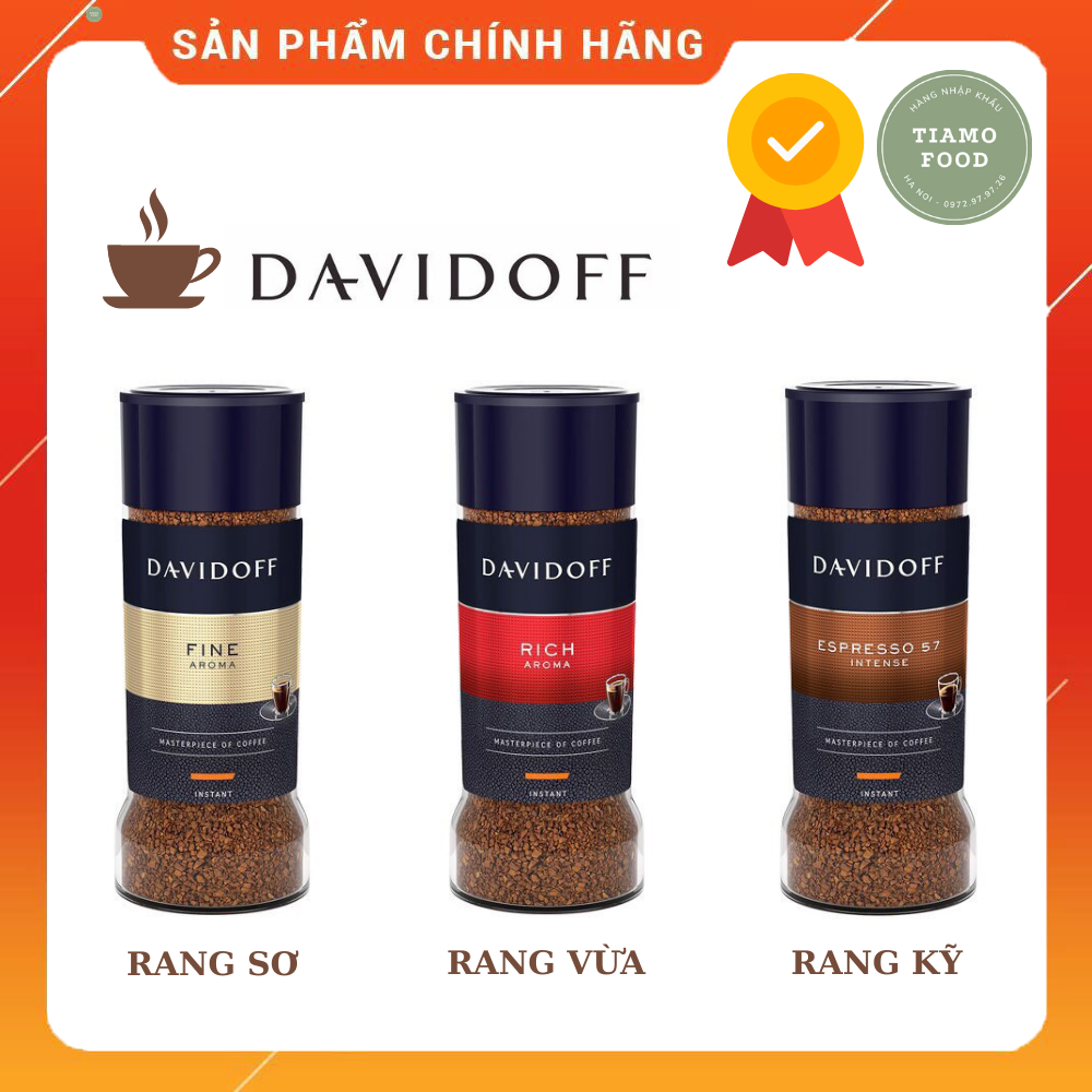 Cà phê hòa tan Davidoff 100g - Chính hãng