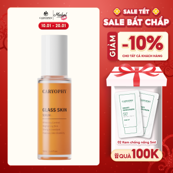 Serum dưỡng trắng sáng da Caryophy Glass Skin Serum 50ml