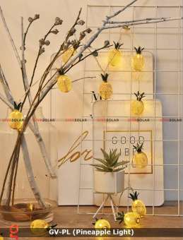 DÂY ĐÈN LED TRANG TRÍ SIÊU SÁNG HÌNH QUẢ DỨA GV-PL