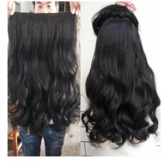 Tóc giả kẹp 🔴FREESHIP❤️❤️ kẹp xoăn dợn dài 60cm - k60