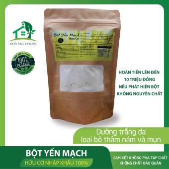 Bột Yến Mạch đắp mặt Úc cam kết nguyên chất 100% (gói 300g) - Tặng kèm bộ dụng cụ trộn bột mask