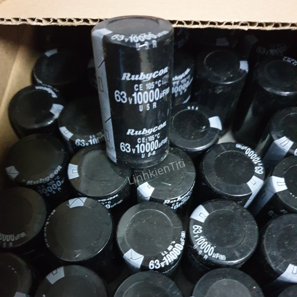 Tụ 63v 10000uf rubycon chất lượng