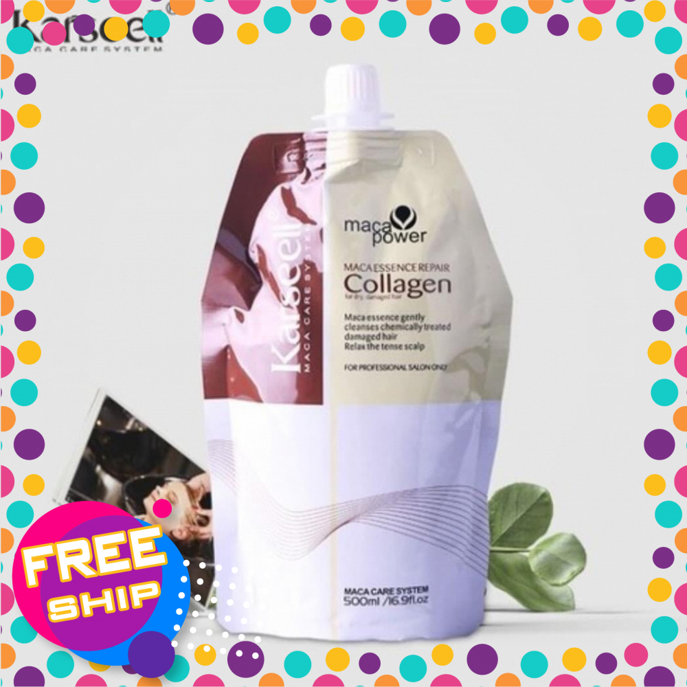 Kem Ủ Tóc Collagen Phục Hồi Tóc Chuyên Sâu Giúp Tóc Bóng Mượt Chắc Khỏe - Dầu Hấp Ủ Tóc Siêu Mềm Mượt Phục Hồi Tóc Hư Tổn Hiệu Quả