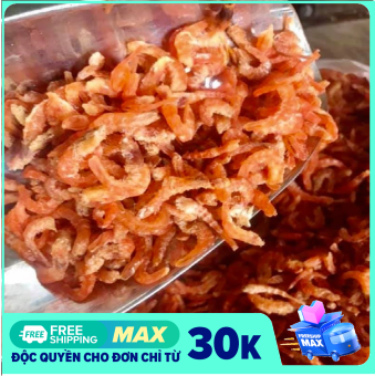 500G TÔM BẠC KHÔ LOẠI NHỎ NGUYÊN CON - đồ khô - thực phẩm - tôm khô