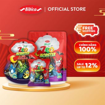 Combo 3 Kẹo Dẻo Monster các loại Bibica