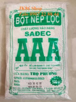 BỘT NẾP LỌC SADEC AAA - 500GR