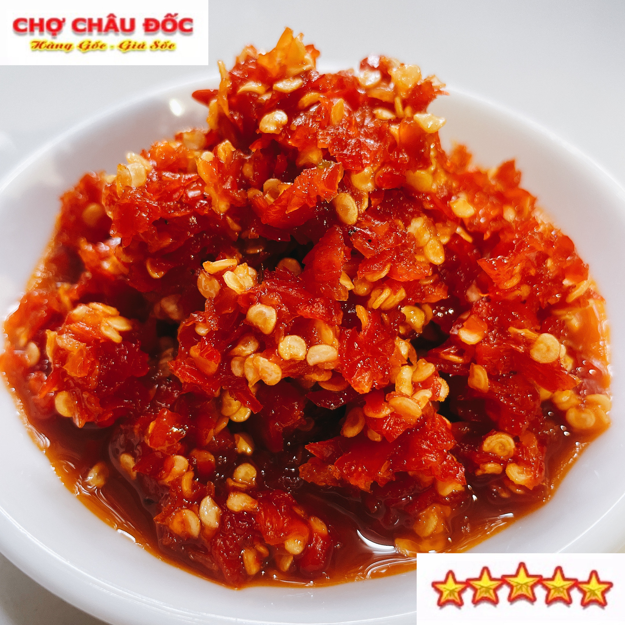 Hủ 220gr ớt rim đa dụng siêu cay chuyên dùng ướp thịt nướng trộn bánh tráng...
