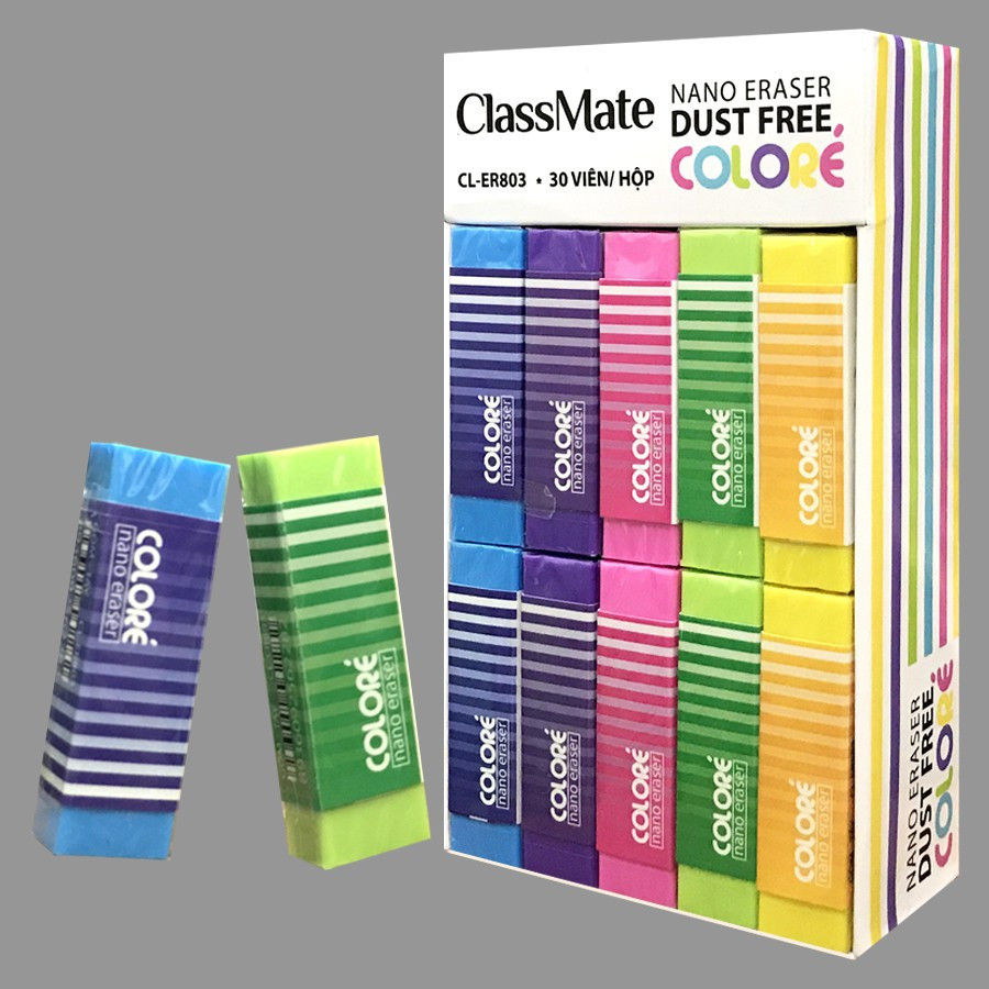Combo 2 viên tẩy nano class mate cl-er803/er805/er112/er05-fr