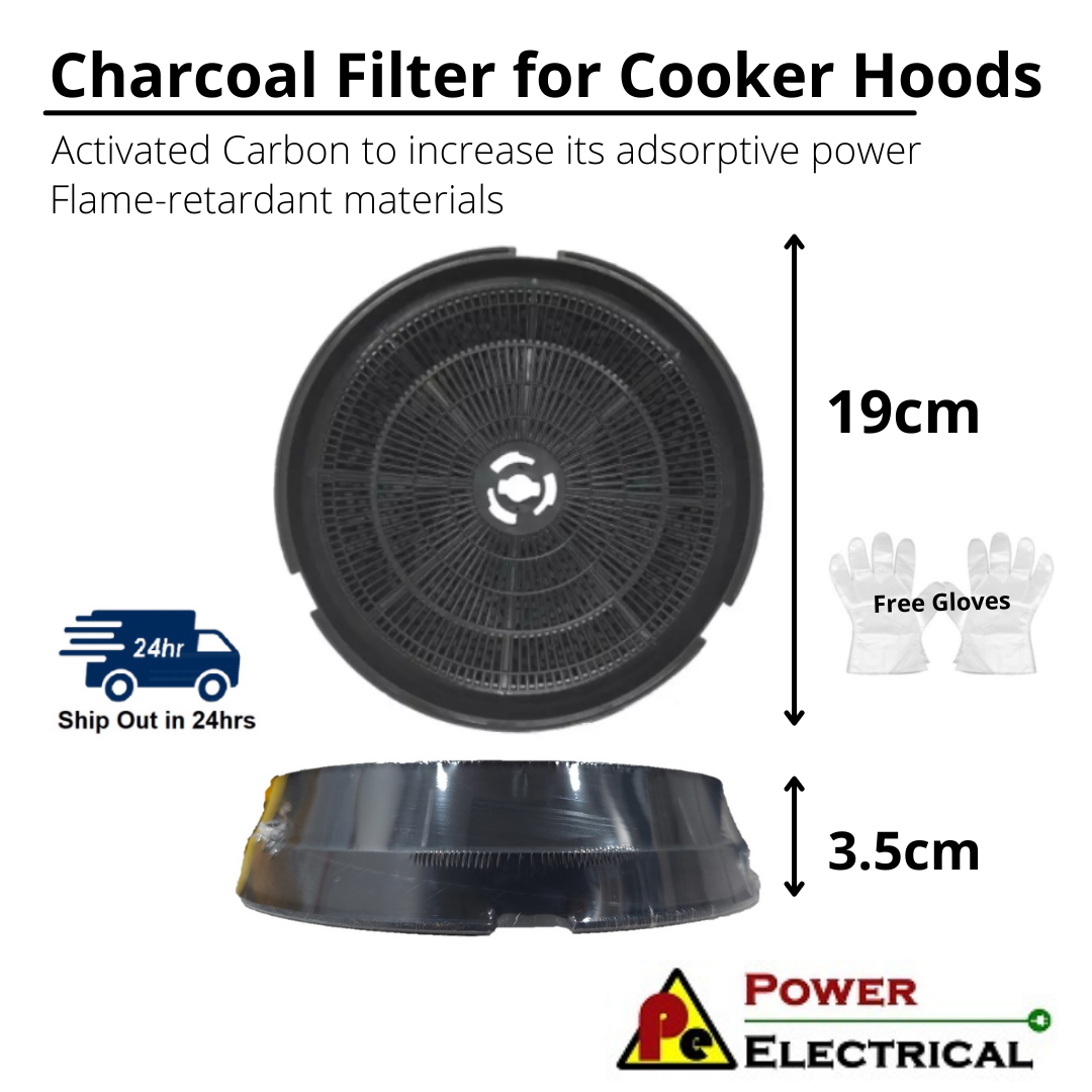 carbon filter for hob extractor