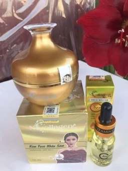 COMBO KEM FACE NHÂN SÂM N COLLAGEN VÀ SERUM NHÂN SÂM N COLLAGEN chính hãng