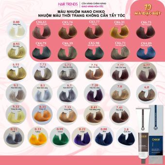 Thuốc nhuộm tóc CHIKO màu thời trang không cần tẩy tóc (KHÔNG KÈM OXI TRỢ NHUỘM)