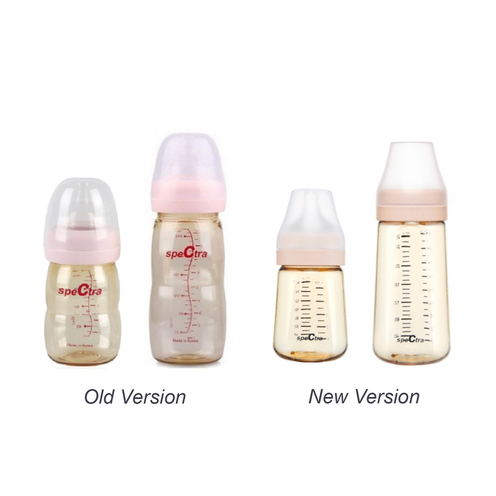 Spectra All New Baby Bottle PPSU 160ml Yellow 2PCS (S Nipple