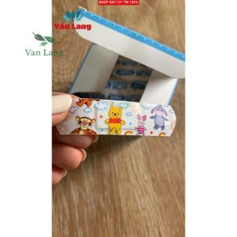 120 miếng Ơ gâu, urgo hoạt hình chống nước, băng keo, băng gâu cá nhân,