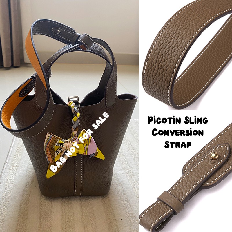 Bag Strap for H Evelyn Picotin Lock Shoulder Straps Crossbody Long Bags  Belt Accessories 100% Genuine Leather