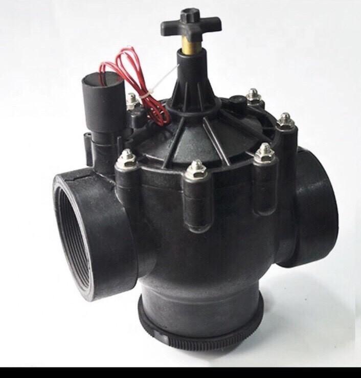 Van điện từ ngoài trời phi 90 điện 220v/24v