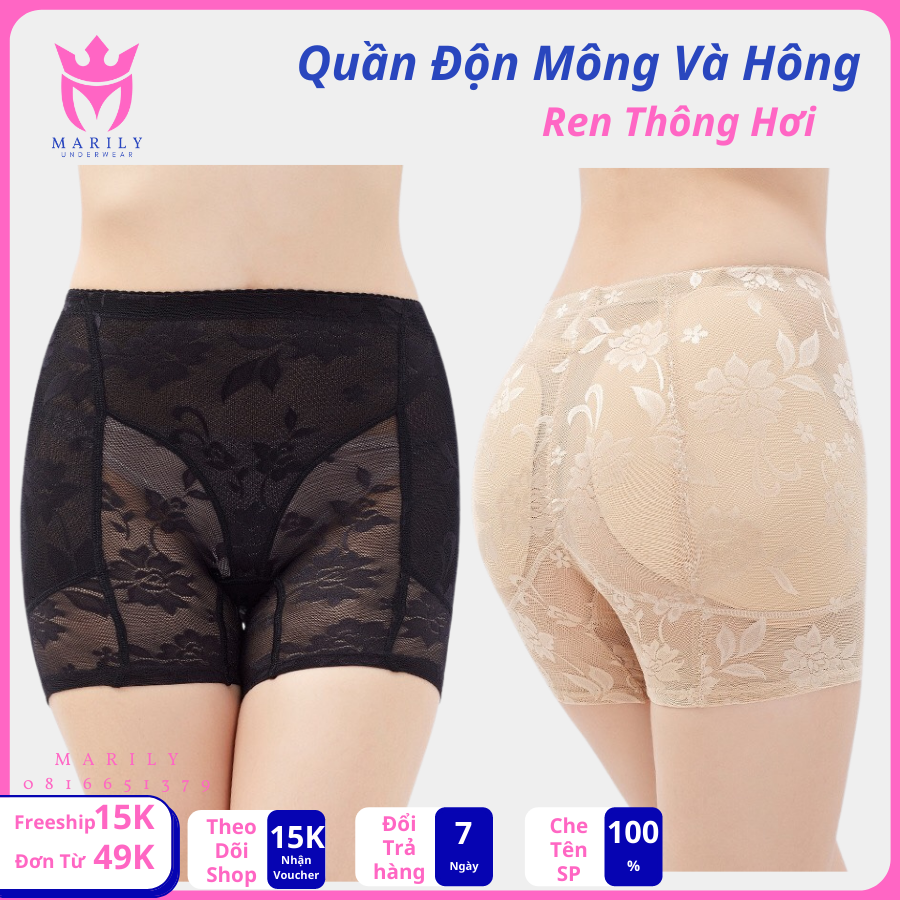 Quần Độn Mông Và Hông, Quần Lót Định Hình Vanessa Stylish Cao Cấp