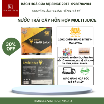 Nước trái cây hỗn hợp MULTI JUICE (XUẤT XỨ MALAYSIA)