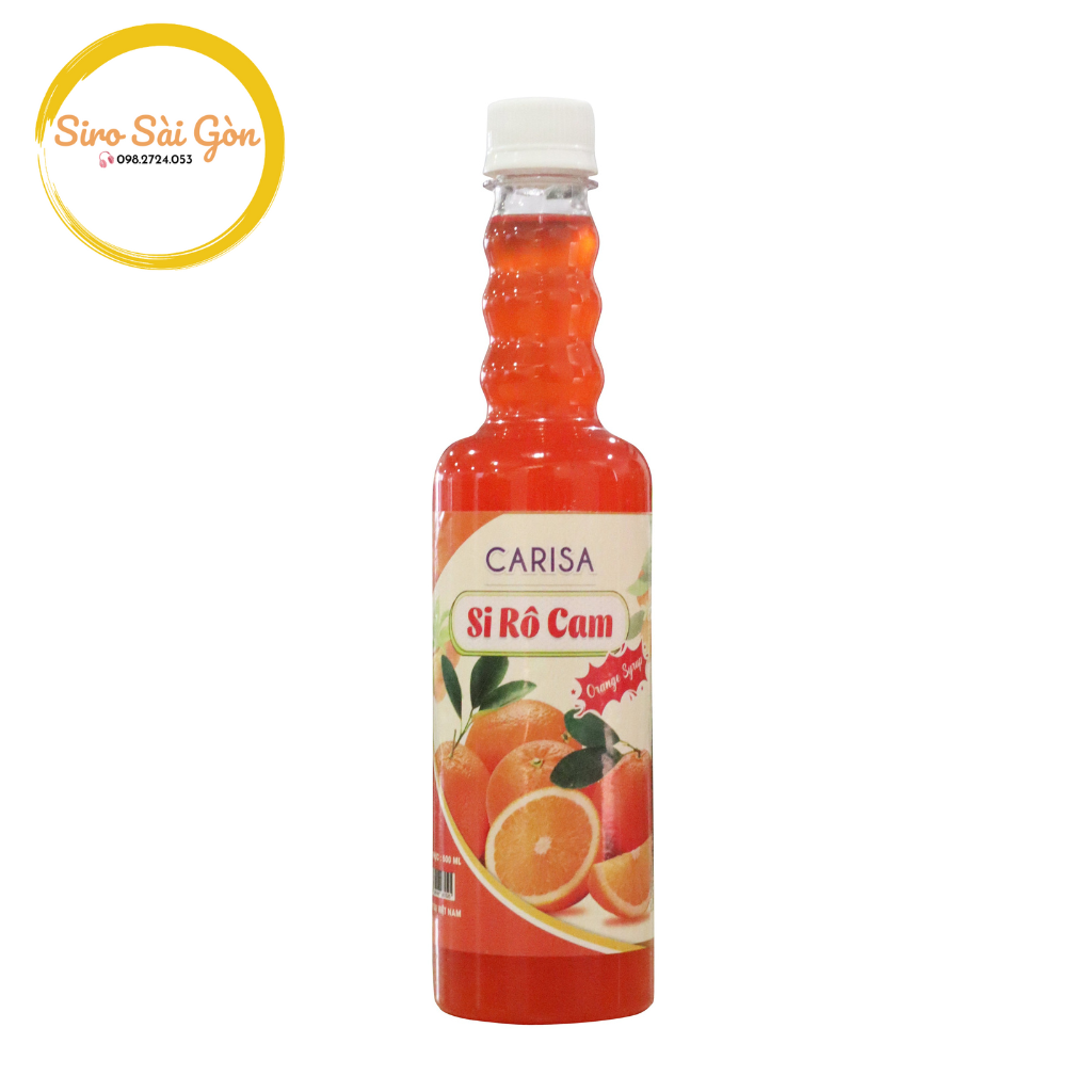Siro cam vàng carisa 500ml - trà cam vàng siêu hot