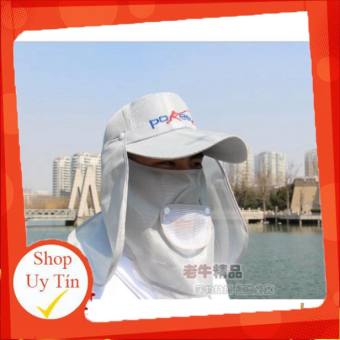 Giảm Giá Nón Mũ Chống Nắng Nam Giới Trùm Đầu Kiểu Lưỡi Trai Có Khăn Che Nắng Vải Gió Phù Hợp Đi Phượt Và Câu Cá