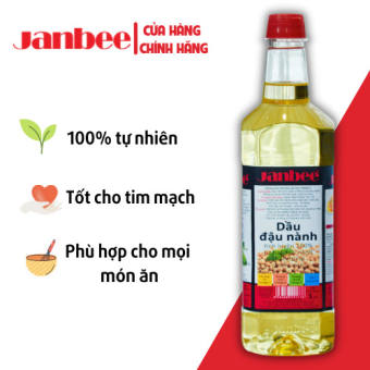 Dầu Đậu Nành Janbee 1 Lít