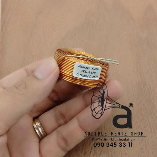 Cuộn cảm 0.56mH lõi không khí của Jantzen-Audio (Đan Mạch), giá bán theo cuộn