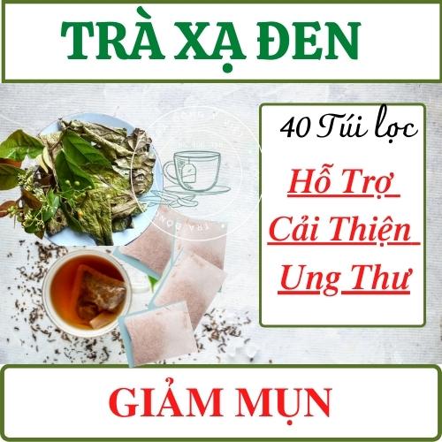 TRÀ XẠ ĐEN - giảm mụn, hỗ trợ cải thiện ung thư, 1 bịch 40 túi lọc - Trà Đông Y Việt