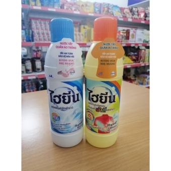 Thuốc tẩy trắng, tẩy màu quần áo Thái Lan 250ml - Nước tẩy Hygiene