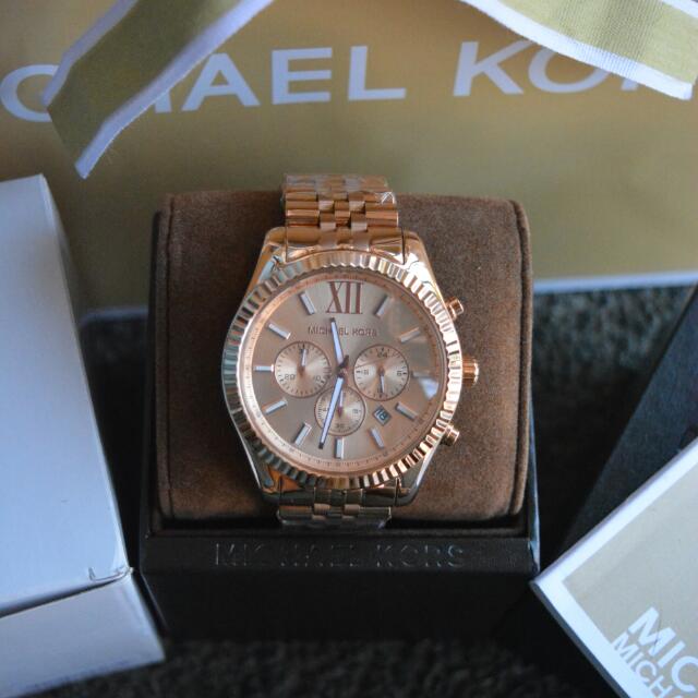 mk8319 mens rose gold