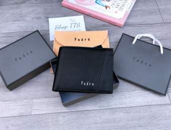 Ví Da Nam Pedro Full Hộp Kèm Túi Xách Sang Trọng