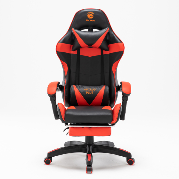 Ghế gaming edra apollo plus egc227 chất liệu da pu cao cấp - bảo hành 12 tháng
