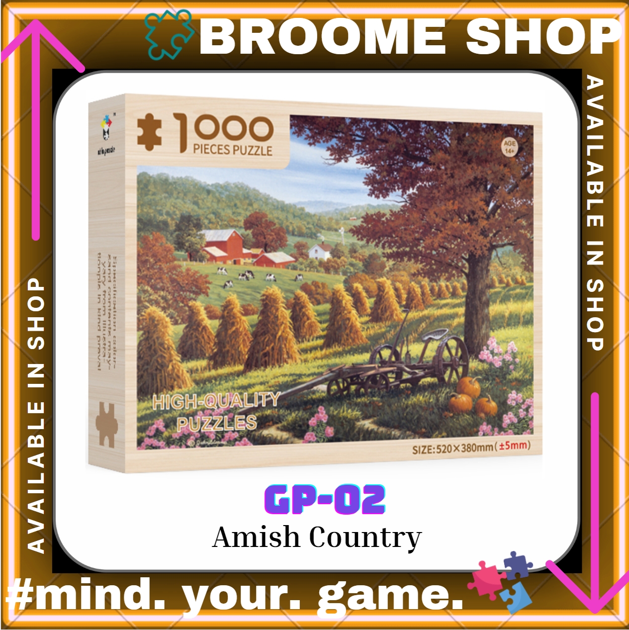 Bộ tranh xếp hình Paris Tower Babel Tháp Puzzle 1000 miếng Tranh ghép hình 1000 mảnh Xếp Hình 1000 P