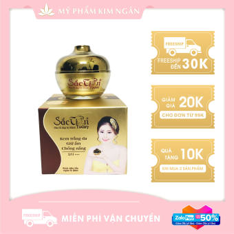 Kem Sắc Tiên Nâu - Trắng Da Siêu Tốc Ngày Và Đêm (18g) - Mỹ Phẩm Kim Ngân