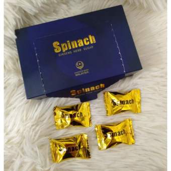 Lẻ viên kẹo Hồng sâm SPINACH MALAYSIA cao cấp -  Date mới 2026