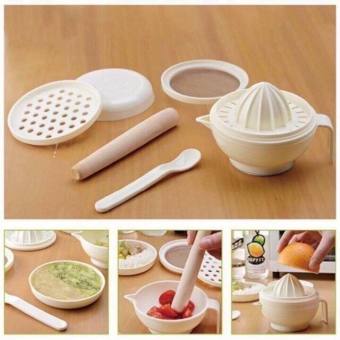 Bộ đồ dùng chế biến ăn dặm 7 dụng cụ cho bé