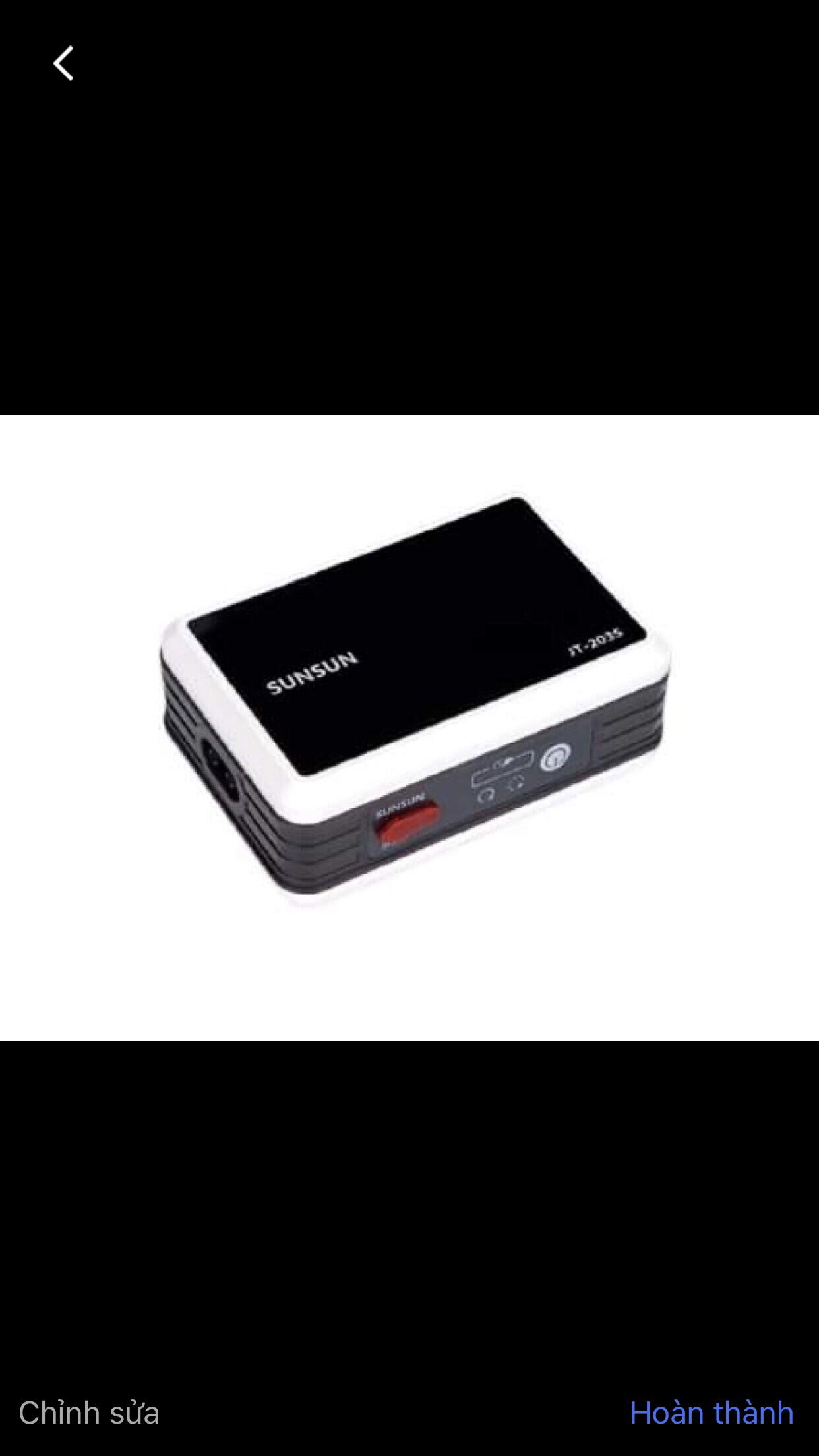 Máy oxi tích điện sunsun JT202s-JT203s tích điện thời gian lâu